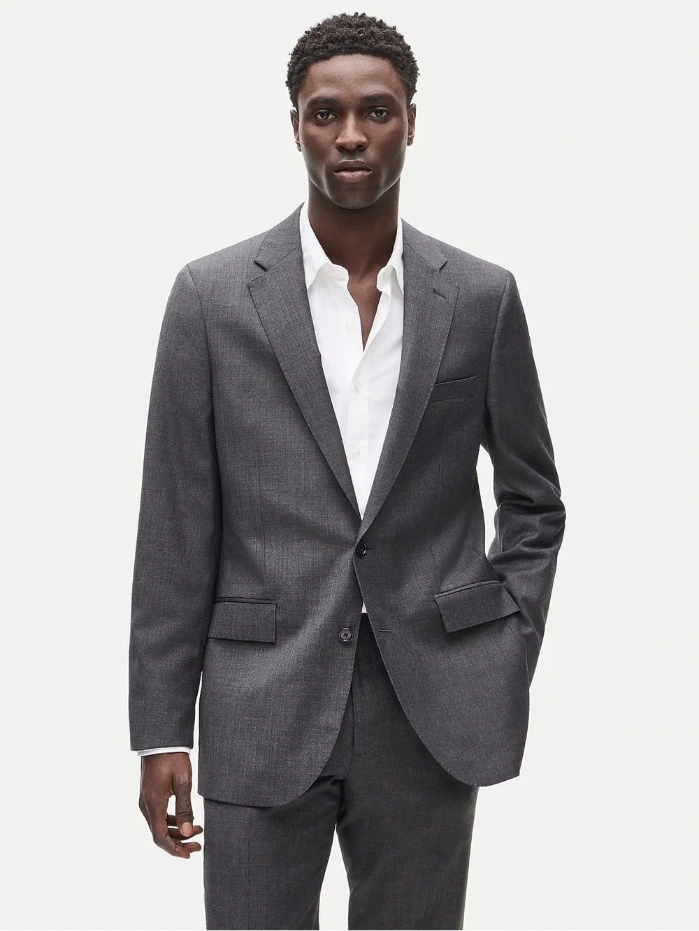 J. CREW Ludlow Slim-fit suit jacket in Italian wool Charcoal NWD 42 R $550 BZ634